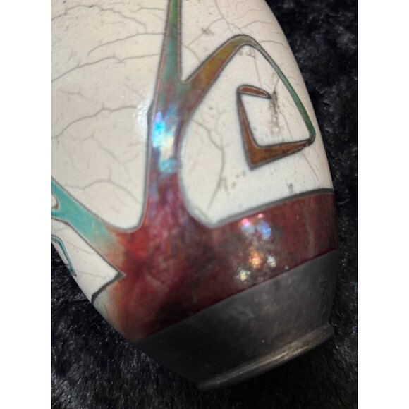 Vintage Pottery Vase Stamped SG Stands 9.5" Tall - Picture 7 of 10